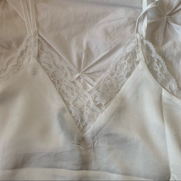 Lace trim Satin cami - Picture 2 of 2